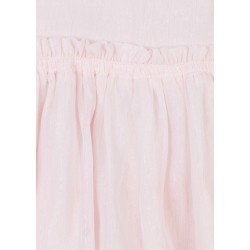 Φόρεμα ροζ αμπιγιέ lurex Losan ΚΚ1539