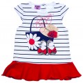 Φόρεμα μακό ριγέ "Sunny day" Funky ΚΚ2308 Φόρεμα μακό ριγέ "Sunny day" Funky ΚΚ2308