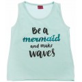 Μπλούζα με πούλιες ''Be a mermaid'' Funky ΚΚ2715 Μπλούζα με πούλιες ''Be a mermaid'' Funky ΚΚ2715