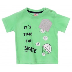 Μπλούζα κοντομάνικη ''Time for skate'' Funky ΑΑ2562 Μπλούζα κοντομάνικη ''Time for skate'' Funky ΑΑ2562