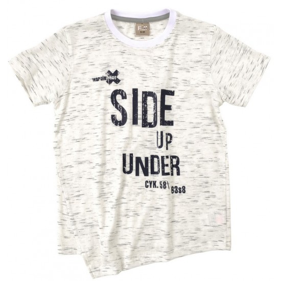 Μπλούζα βαμβακερή ''Side Up'' Funky ΑΑ2710