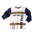 Μπλούζα εποχής βρεφική ''No rules'' Funky ΑΑ2490 Μπλούζα εποχής βρεφική ''No rules'' Funky ΑΑ2490