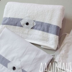 Λαδόπανα με ριγέ σιελ φάσα ΑΛΔ129 Λαδόπανα με ριγέ σιελ φάσα ΑΛΔ129