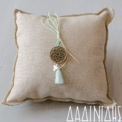 Χειροποίητα μαρτυρικά πέτου με ξύλινη ονειροπαγίδα βεραμάν ΜΑΡ136 Χειροποίητα μαρτυρικά πέτου με ξύλινη ονειροπαγίδα βεραμάν ΜΑΡ136