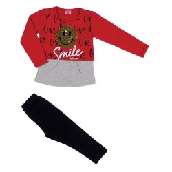 Σετ με κολάν ''Smile'' Funky ΚΚ2214 Σετ με κολάν ''Smile'' Funky ΚΚ2214