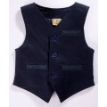 Γιλέκο υφασμάτινο μπλε Funky ΑΑ2323