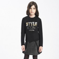 Μπλούζα μακρυμάνικη με παγιέτες ''Style icon'' Funky ΚΚ2032 Μπλούζα μακρυμάνικη με παγιέτες ''Style icon'' Funky ΚΚ2032