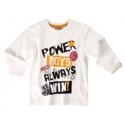 Μπλούζα εποχής βρεφική ''Power boys always win'' Funky ΑΑ2489 Μπλούζα εποχής βρεφική ''Power boys always win'' Funky ΑΑ2489