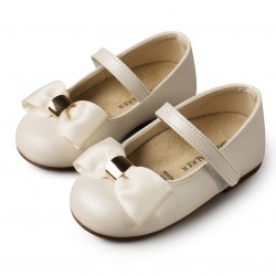 Παπουτσάκι βάπτισης Babywalker Bs3537 εκρού ΠΑΚ194 Παπουτσάκι βάπτισης Babywalker Bs3537 εκρού ΠΑΚ194
