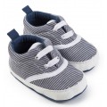 Παπουτσάκι βρεφικό ριγέ Losan ΠΑΑ633 Παπουτσάκι βρεφικό ριγέ Losan ΠΑΑ633