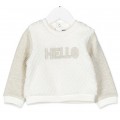 Μπλούζα φλις ''Hello'' Losan ΚΚ2445 Μπλούζα φλις ''Hello'' Losan ΚΚ2445