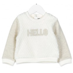 Μπλούζα φλις ''Hello'' Losan ΚΚ2445 Μπλούζα φλις ''Hello'' Losan ΚΚ2445