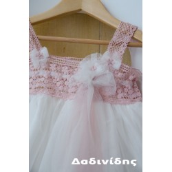 Βαπτιστικό φόρεμα χειροποίητο Κ1471