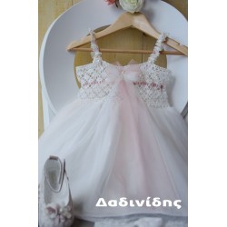 Βαπτιστικό φόρεμα χειροποίητο Κ1627