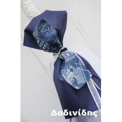 Λαμπάδα με ύφασμα με γράμματα ΛΑΜΠ163