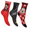 Σετ κάλτσες 3ων τεμαχίων Mickey mouse ΠΑΠ633 Σετ κάλτσες 3ων τεμαχίων Mickey mouse ΠΑΠ633
