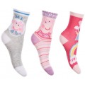 Σετ κάλτσες 3ων τεμαχίων Peppa Pig ΠΑΠ635 Σετ κάλτσες 3ων τεμαχίων Peppa Pig ΠΑΠ635