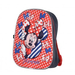 Τσάντα πλάτης Minnie Mouse ανάγλυφη ΚΑΠ114 Τσάντα πλάτης Minnie Mouse ανάγλυφη ΚΑΠ114