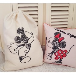 Σάκος από καμβά με Mickey ΚΤ186