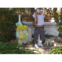 Στολισμός βάπτισης καμηλοπάρδαλη ΣΤΟΛ202