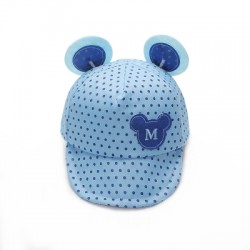 Καπέλο καλοκαιρινό mickey πουά ΚΑΠ157