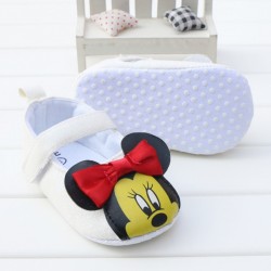 Παπουτσάκι βρεφικό Minnie Mouse λευκό ΠΑΚ628