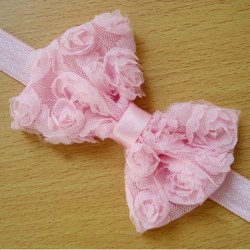 Κορδέλα με λουλουδάτο φιογκάκι ΚΑΞ149