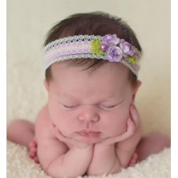 Κορδέλα με πέρλες και λουλουδάκια ΚΑΞ293