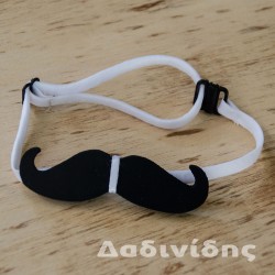 Χειροποίητο ξύλινο παπιόν μουστάκι ΑΑΞ101 Χειροποίητο ξύλινο παπιόν μουστάκι ΑΑΞ101