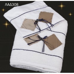 Λαδόπανα με μπεζ φιόγκο ΑΛΔ113 Λαδόπανα με μπεζ φιόγκο ΑΛΔ113