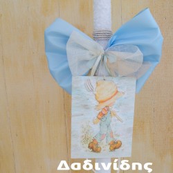 Λαμπάδα με ξύλινο καδράκι με decoupage σε σχέδιο της επιλογής σας ΛΑΜΠ159 Λαμπάδα με ξύλινο καδράκι με decoupage σε σχέδιο της επιλογής σας ΛΑΜΠ159