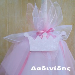 Λαμπάδα φουντωτή με ξύλινο αντικείμενο ΛΑΜΠ162 Λαμπάδα φουντωτή με ξύλινο αντικείμενο ΛΑΜΠ162