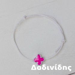 Μαρτυρικά βραχιολάκια με σταυρό από σμάλτο φούξ ΜΑΡ152 Μαρτυρικά βραχιολάκια με σταυρό από σμάλτο φούξ ΜΑΡ152