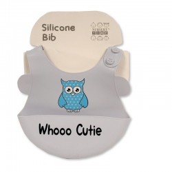 Σαλιάρα σιλικόνης με θήκη ΣΑΛ112