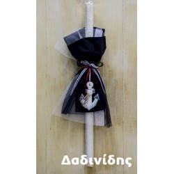 Λαμπάδα με ξύλινη άγκυρα ΛΑΜΠ125 Λαμπάδα με ξύλινη άγκυρα ΛΑΜΠ125