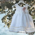 Βαπτιστικό φόρεμα Μάκης Τσέλιος Κ1628 Βαπτιστικό φόρεμα Μάκης Τσέλιος Κ1628