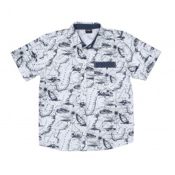 Πουκάμισο εμπριμέ χάρτης ΑΑ1541 Πουκάμισο εμπριμέ χάρτης ΑΑ1541