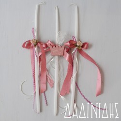 Κεράκια με ξύλινη κορώνα ΚΕΡ102 Κεράκια με ξύλινη κορώνα ΚΕΡ102