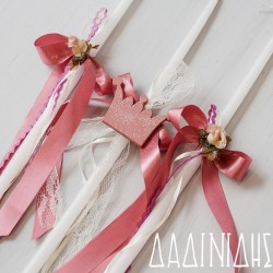 Κεράκια με ξύλινη κορώνα ΚΕΡ102 Κεράκια με ξύλινη κορώνα ΚΕΡ102