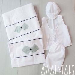 Λαδόπανα με ρόμβους σε χρώμα μέντα ΑΛΔ150