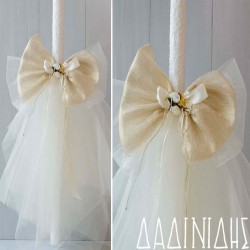 Λαμπάδα με χρυσό φιόγκο ΛΑΜΠ170 Λαμπάδα με χρυσό φιόγκο ΛΑΜΠ170