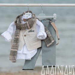 Βαπτιστικό ρούχο Μάκης Τσέλιος Α1600 Βαπτιστικό ρούχο Μάκης Τσέλιος Α1600