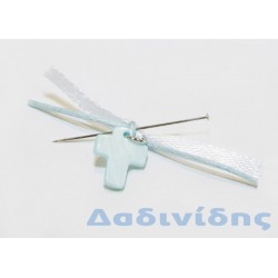 Μαρτυρικά καρφίτσα με φιλντισένιο σταυρό ΜΑΡ131 Μαρτυρικά καρφίτσα με φιλντισένιο σταυρό ΜΑΡ131