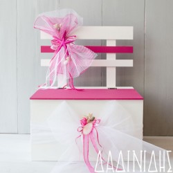 Κουτί βάπτισης "Φουξ κοχύλια" ΚΤ205 Κουτί βάπτισης "Φουξ κοχύλια" ΚΤ205