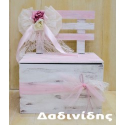 Κουτί βάπτισης "Vintage" ΚΤ140 Κουτί βάπτισης "Vintage" ΚΤ140