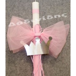 Λαμπάδα προσφορά με κορώνα ΛΑΜΠ213 Λαμπάδα προσφορά με κορώνα ΛΑΜΠ213