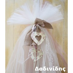 Λαμπάδα ξύλινες καρδούλες ΛΑΜΠ198 Λαμπάδα ξύλινες καρδούλες ΛΑΜΠ198