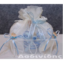 Σετ λαδιού πουγκί ορθογώνιο σιέλ ΣΕΤ144