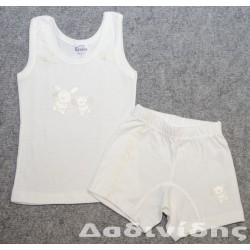 Εσώρουχο βάπτισης ζωάκια ΕΣ164 Εσώρουχο βάπτισης ζωάκια ΕΣ164