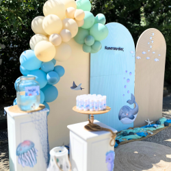 Στολισμός βάπτισης "Φάλαινα-Βυθός" ΣΤΟΛ220